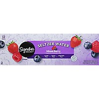 Signature SELECT Seltzer Water Mixed Berry - 12-12 Fl. Oz. - Image 3