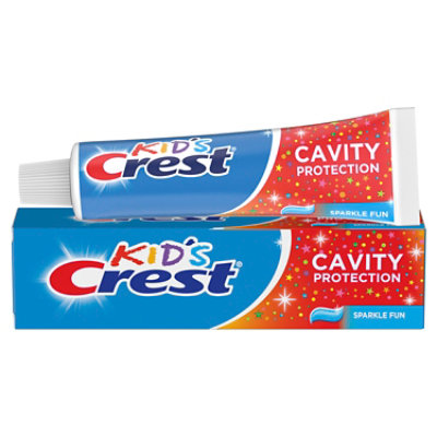 Crest Kids Cavity Protection Sparkle Fun Flavor Toothpaste