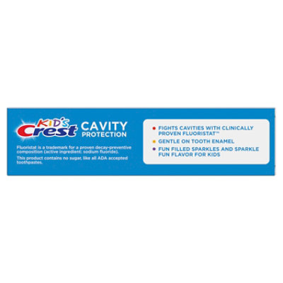 Crest Kids Cavity Protection Sparkle Fun Flavor Toothpaste - 4.6 Oz - Image 8