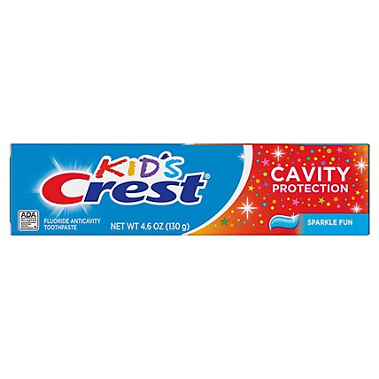 Crest Kids Cavity Protection Sparkle Fun Flavor Toothpaste - 4.6 Oz - Image 2