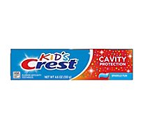 Crest Kids Toothpaste Cavity Protection Sparkle Fun Flavor - 4.6 Oz.