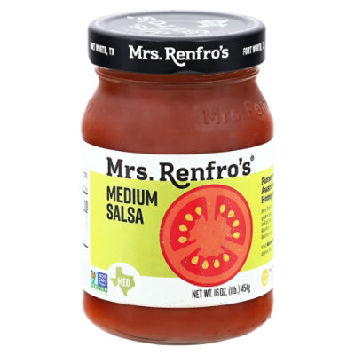 Mrs. Renfros Gourmet Salsa Medium Jar - 16 Oz - Image 3