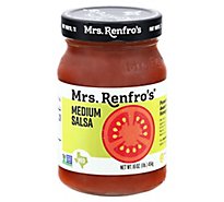 Mrs. Renfros Gourmet Salsa Medium Jar - 16 Oz