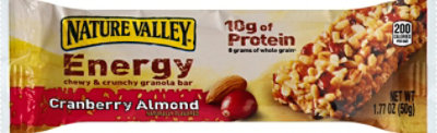 Nature Valley Recharge Granola Bar Chewy & Crunchy Cranberry Almond - 1.77 Oz - Image 2