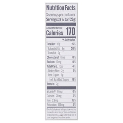 Dr. Bronner's Hazelnut Butter Chocolate Bar - 2.93 Oz - Image 4