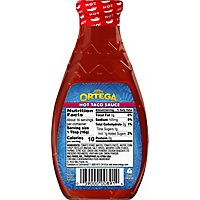 Ortega Taco Sauce Thick & Smooth Original Hot Bottle - 8 Oz - Image 6