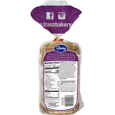 Franz English Muffins Double Raisin Cinnamon 6 Count - 14 Oz - Image 5