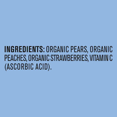 Gerber 2nd Foods Organic Pear Peach Strawberry Baby Food Pouch - 3.5 Oz - Image 5