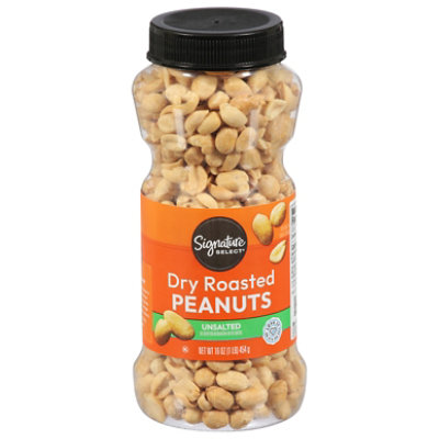 Signature SELECT Peanuts Dry Roasted Unsalted - 16 Oz - Image 4