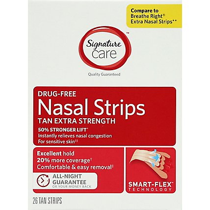 Signature Care Extra Strength Nasal Strips - 26 Count - Image 2