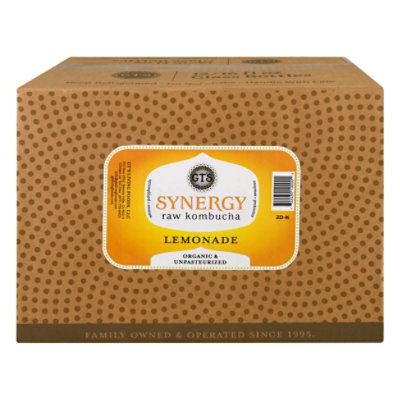 GT's Synergy Lemonade Kombucha - 16 Fl. Oz. - Image 3