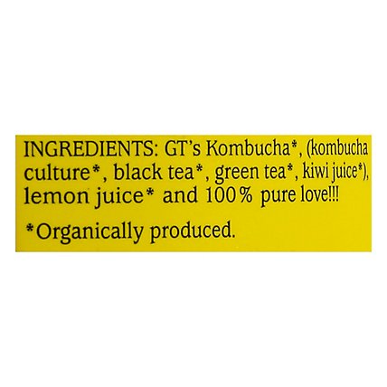 GT's Synergy Lemonade Kombucha - 16 Fl. Oz. - Image 5