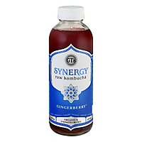 GT's Synergy Gingerberry Organic Kombucha- 16.2 Fl. Oz. - Image 3