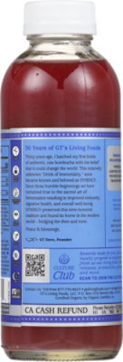 GT's Synergy Gingerberry Kombucha - 16 Oz. - Image 5