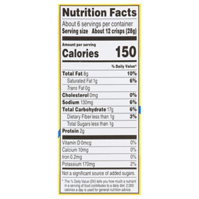 Lays Potato Crisps Stax Original - 5.75 Oz - Image 3