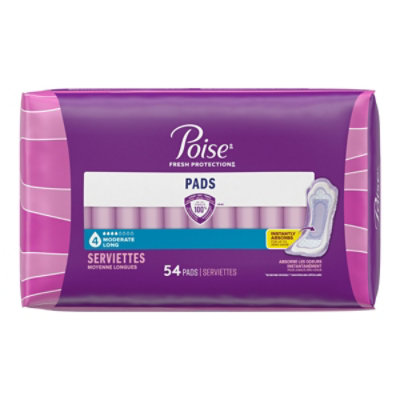 Poise Incontinence Pads 4 Drop Absorbency Incontinence Pads - 54 Count - Image 8