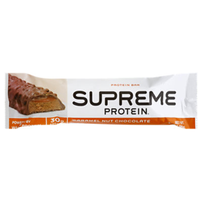 Supreme Protein Protein Bar Caramel Nut Chocolate - 3.38 Oz