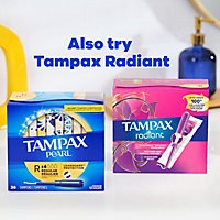Tampax Pearl Braid Regular Absorbency Unscented Tampons with LeakGuard - 18 Count - Image 8