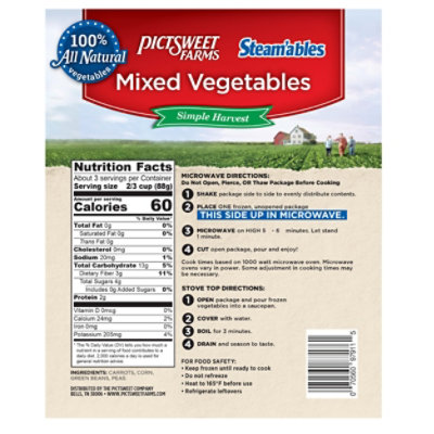 Pictsweet Farms Steamables Vegetables Mixed Simple Harvest - 10 Oz - Image 5