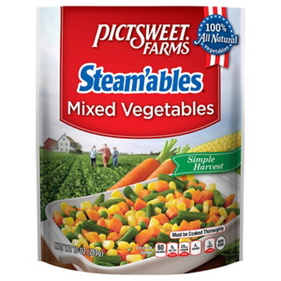 Pictsweet Farms Steamables Vegetables Mixed Simple Harvest - 10 Oz