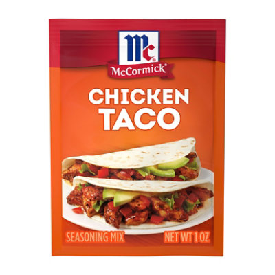 McCormick Chicken Taco Seasoning Mix - 1 Oz - Image 1