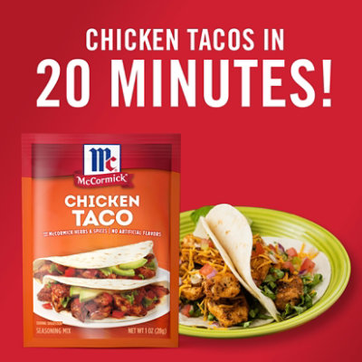 McCormick Chicken Taco Seasoning Mix - 1 Oz - Image 5