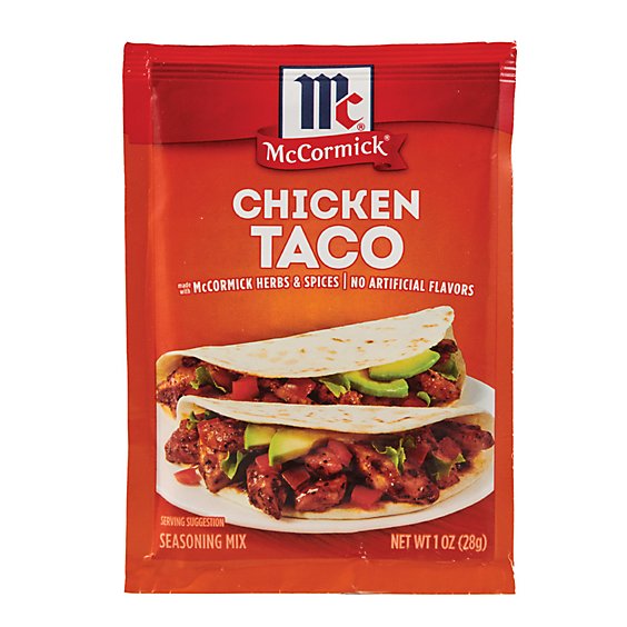 McCormick Chicken Taco Seasoning Mix - 1 Oz