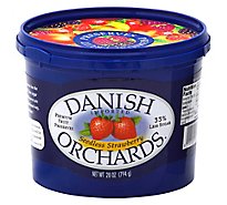 Danish Orchards Fruit Preserves Premium Seedless Strawberry - 28 Oz