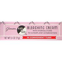 Black and deals white bleaching cream