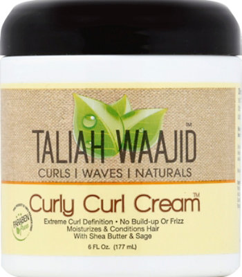 Taliah Waajid Black Earth Curly Curl Creme - 6 Oz - Image 1