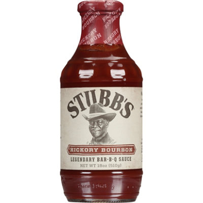 Stubb's Hickory Bourbon Barbecue Sauce - 18 Oz - Image 1