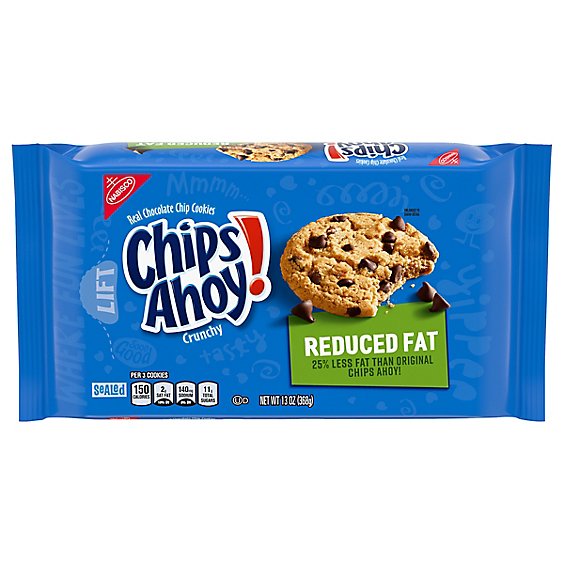 Chips Ahoy! Cookies Chocolate Chip Reduced Fat - 13 Oz