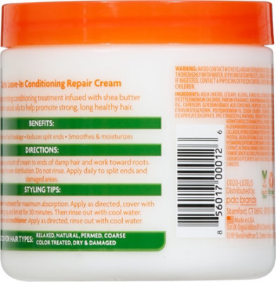 Cantu Shea Butter Cream Leave-In Conditioning Repair - 16 Oz - Image 5