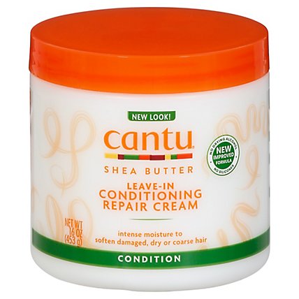 Cantu Shea Butter Cream Leave-In Conditioning Repair - 16 Oz - Image 1
