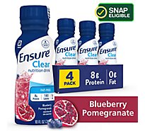 Ensure Clear Nutrition Drink Ready To Drink Blueberry Pomegranate - 4-10 Fl. Oz.