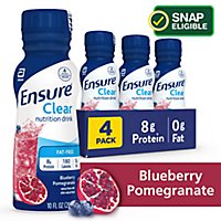 Ensure Clear Nutrition Drink Ready To Drink Blueberry Pomegranate - 4-10 Fl. Oz. - Image 1