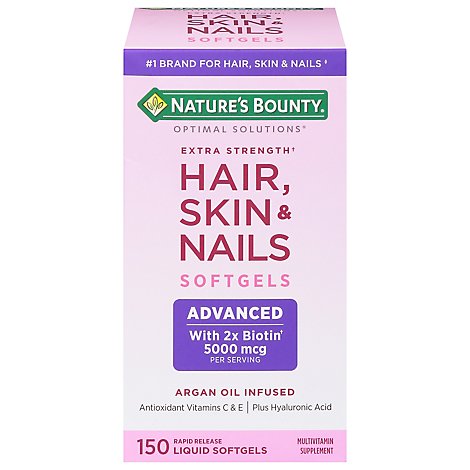 Natures Bounty Hair Skin & Nails Extra Strength - Each