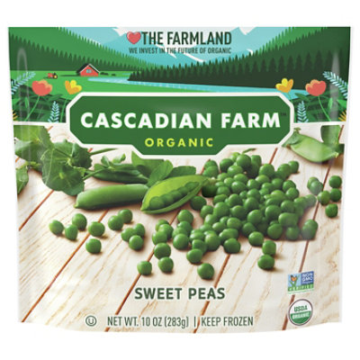 Cascadian Farm Organic Peas Sweet - 10 Oz