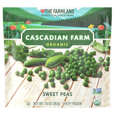 Cascadian Farm Organic Peas Sweet - 10 Oz