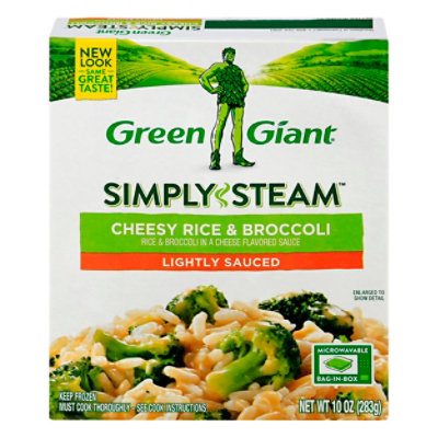 Green Giant Steamers Cheesy Rice & Broccoli Sauced - 10 Oz - Image 3