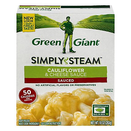 Green Giant Steamers Cauliflower & Cheese Sauce Sauced - 10 Oz - Image 3