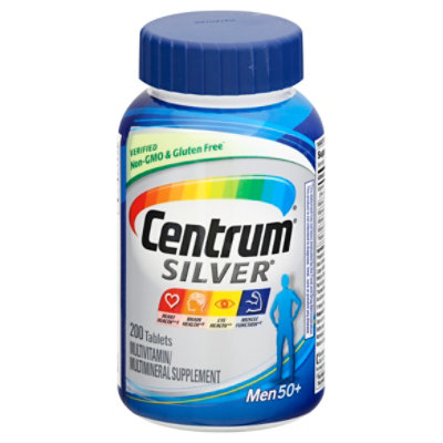 Centrum Silver Multivitamin/Multimineral Tablets Mens - 200 Count