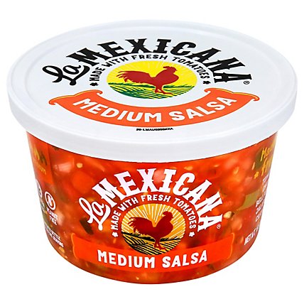 La Mexicana Salsa Medium - 16 Oz - Image 2