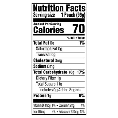 Plum Organics Organic Baby Food 2 (6 Months & up) Yum Zucchini Banana & Amaranth - 3.5 Oz - Image 3