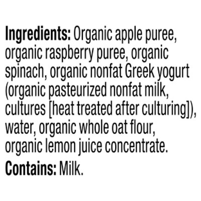 Plum Organics Baby Food Stage 2 Raspberry Spinach & Greek Yogurt - 4 Oz - Image 4