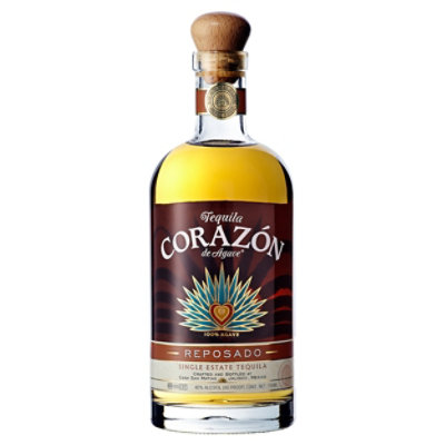 Corazon Reposado Tequila 80 Proof In Bottle - 750 Ml - jewelosco