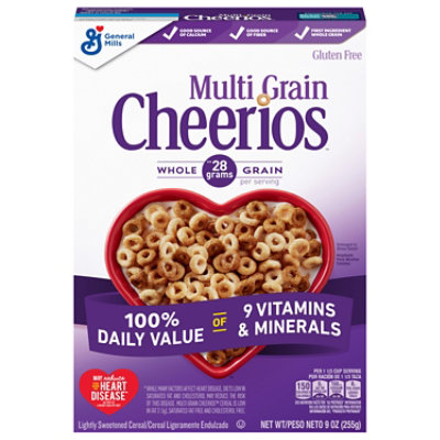 are cheerios gluten free cereals