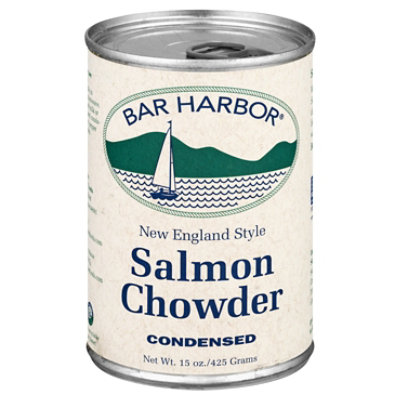 Bar Harbor Chowder Condensed Salmon New England Style - 15 Oz