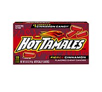 Hot Tamales Chewy Candies Flavored Fierce Cinnamon - 5 Oz