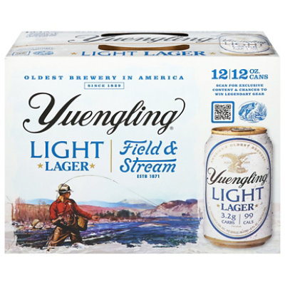 Yuengling Light Lager Cans - 12-12 Fl. Oz. - Image 2